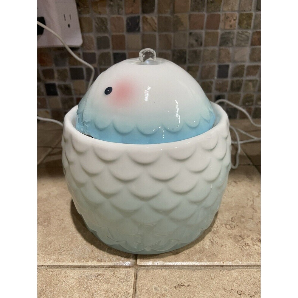 Kitty Drinking Dispenser Waterfall Quiet Eco Friendly Easy To Clean Easy Assembl